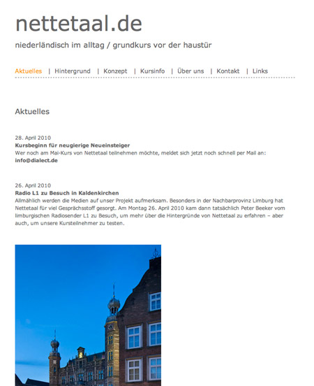 nettetaal.de - new website by bobok.com